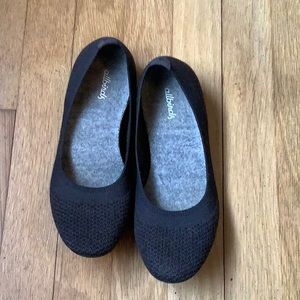 Black Allbirds Womens Tree Breezers Ballet Flats 7.5